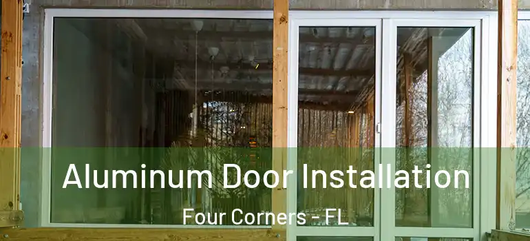  Aluminum Door Installation Four Corners - FL
