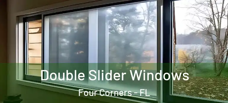  Double Slider Windows Four Corners - FL