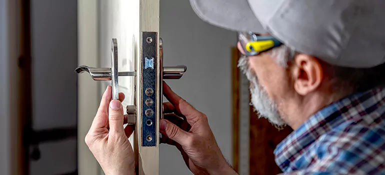 Patio Door Handle Replacement in Four Corners, FL