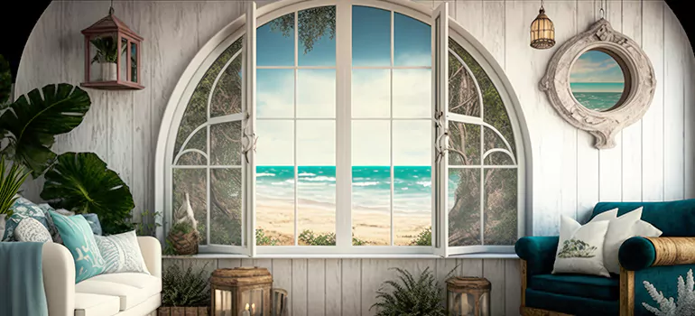 Interior Half-round Windows in Four Corners, FL