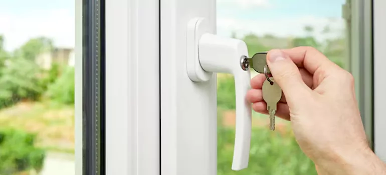 Sash Window Lock Installation in Four Corners, FL