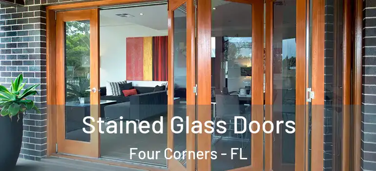  Stained Glass Doors Four Corners - FL